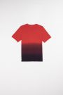 T-shirt z krótkim rękawem czerwony z nadrukiem 2115502