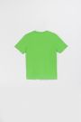 T-shirt z krótkim rękawem Zielony z nadrukiem 2115713