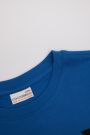 T-shirt z krótkim rękawem niebieski z napisem 2115875