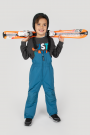 Spodnie narciarskie na szelkach dla chłopca 2123558